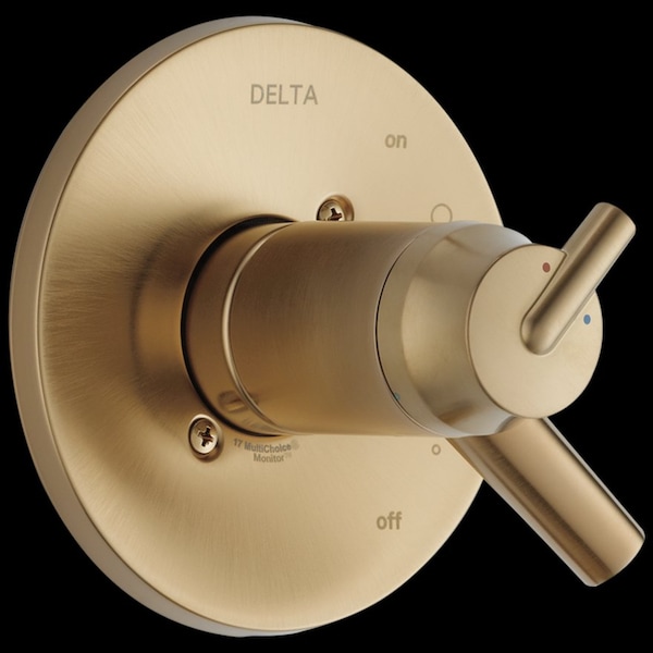 Trinsic TempAssure 17T Series Valve Only Trim Champagne Bronze